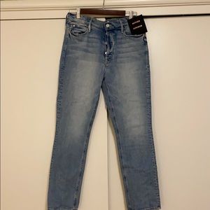 Mother superior denim jeans.